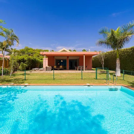 Villa Maspalomas Golf Private Heated Pool-no Stairs
